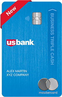 Business Triple Cash VISA U.S. Bank Triple Cash Rewards World Elite Mastercard