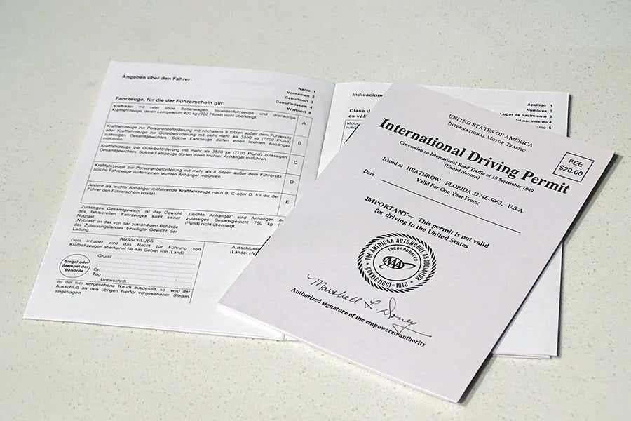 AAA International Driving Permit