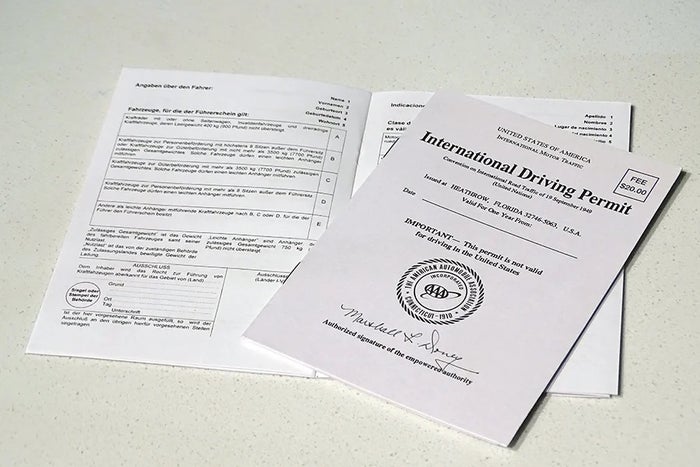 AAA International Driving Permit