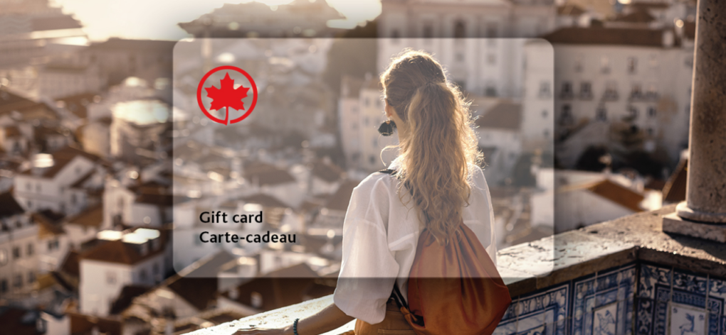 Air Canada Gift Card Woman