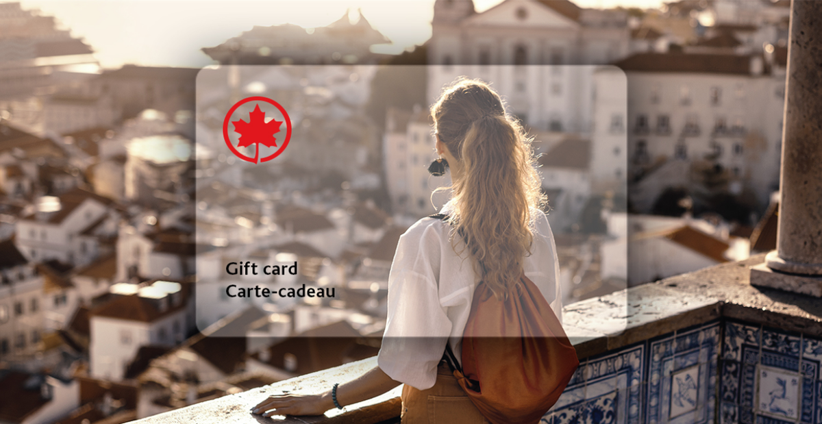 [Expired] Air Canada Launches Bonus Points Incentive on Gift Card Purchases