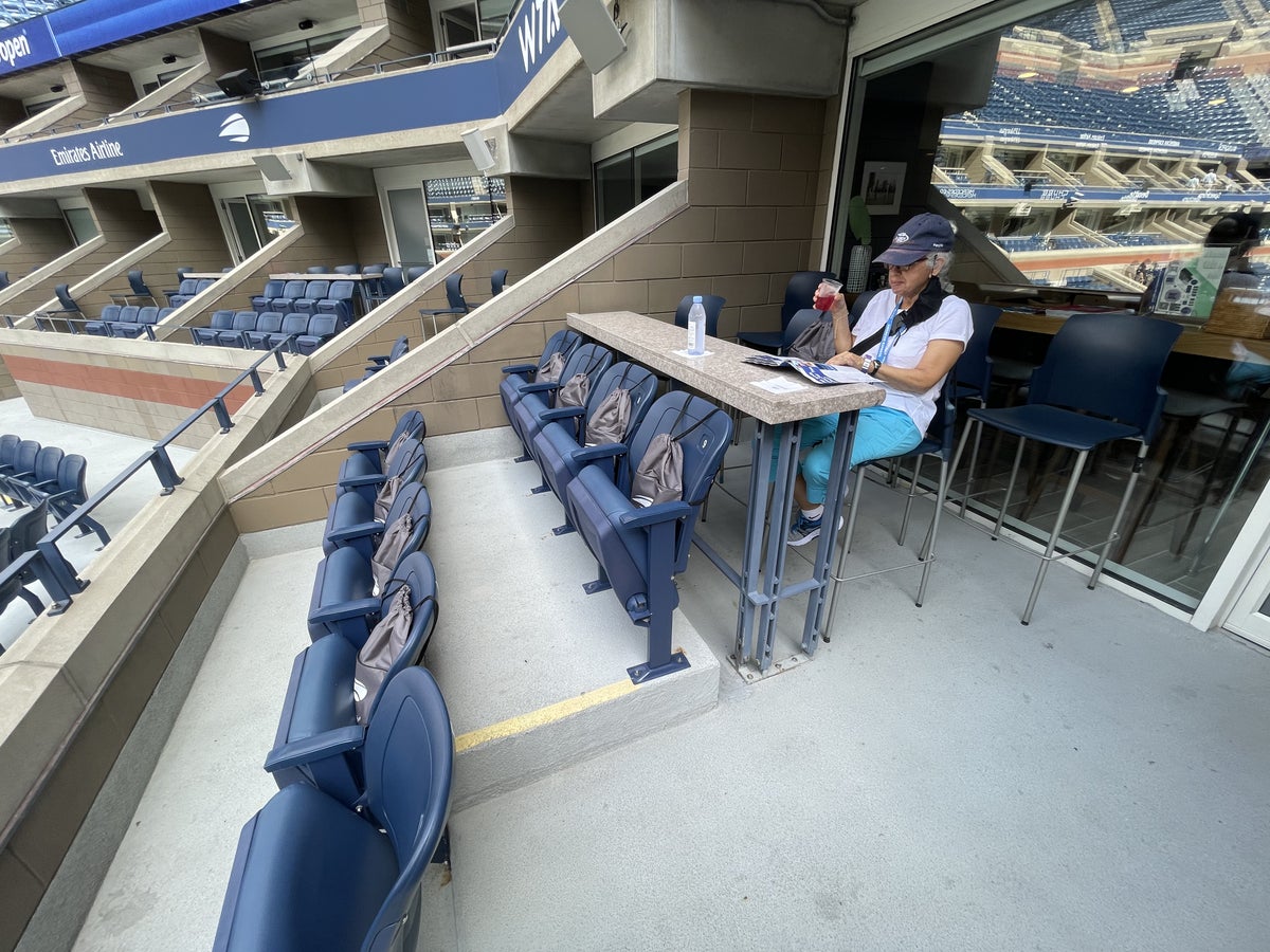 Amex US Open Suite Seating and Stools