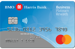 BMO Harris Business Platinum Rewards Mastercard card art