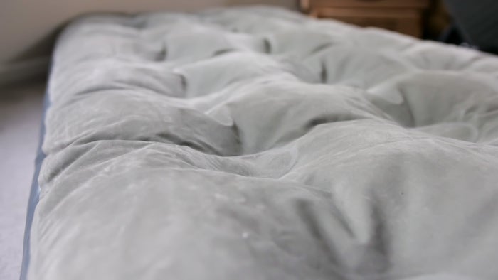 Camping bed comfort