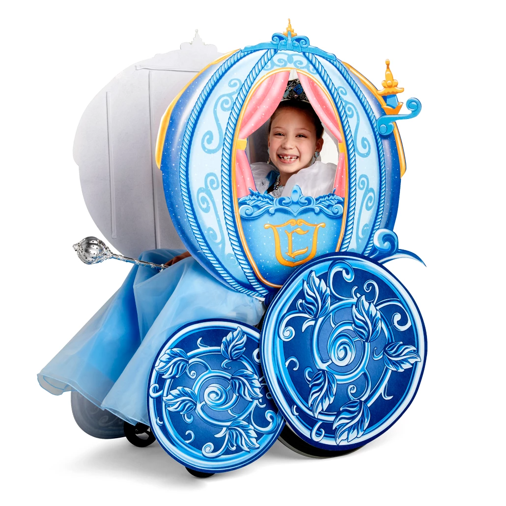 Cinderellas Coach Wheelchair Cover Set by Disguise