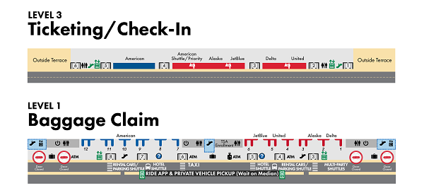 Ronald Reagan Washington National Airport [DCA] Terminal Guide