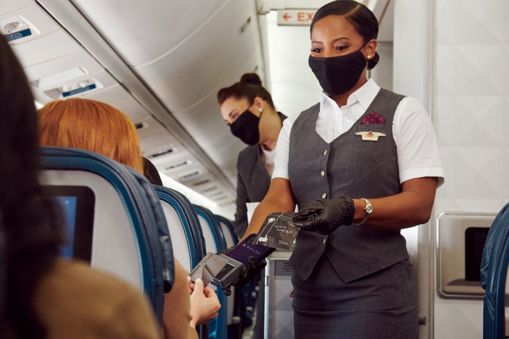 Delta Flight Attendant Mask Delta Flight Attendant Mask