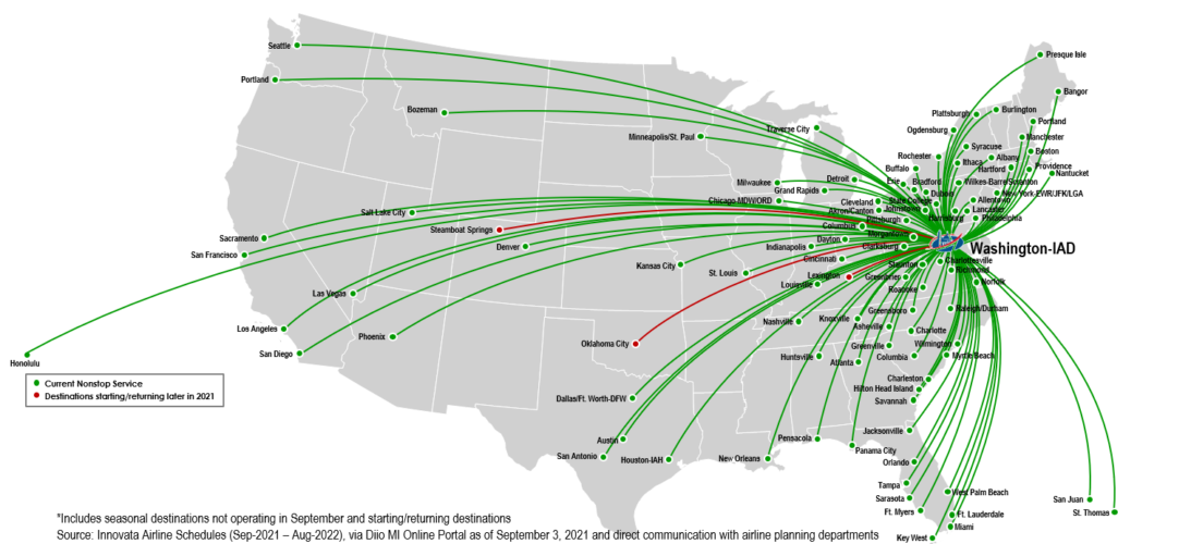 Washington Dulles International Airport IAD Terminal Guide [2022]