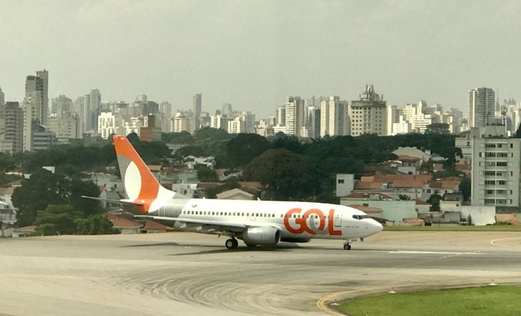 A GOL 737 at CGN A GOL 737 at CGN
