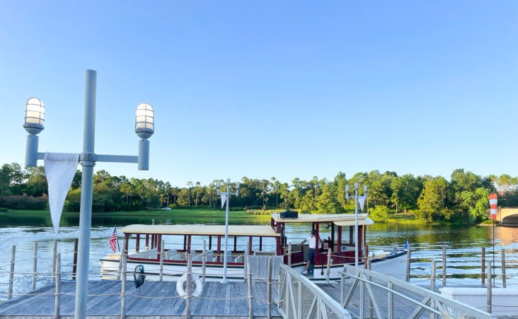 Loews Portofino Bay Orlando Harbor shuttle boat Loews Portofino Bay Orlando Harbor shuttle boat