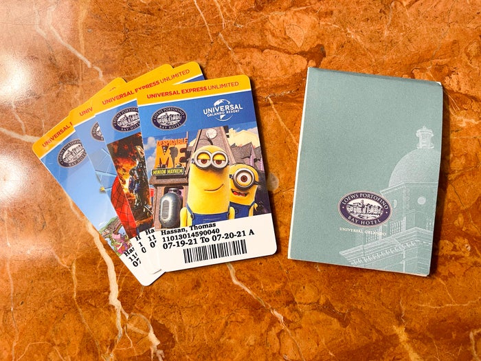 Loews Portofino Bay Orlando Universal Express Passes