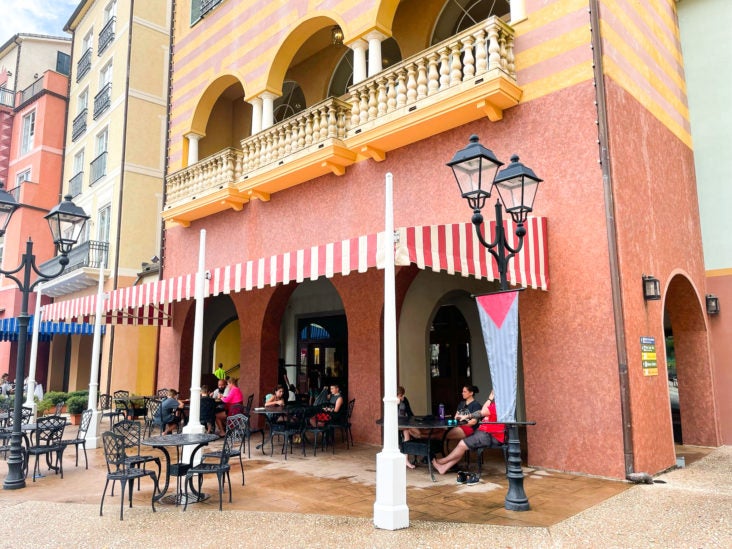 Loews Portofino Bay Orlando cafe Loews Portofino Bay Orlando cafe