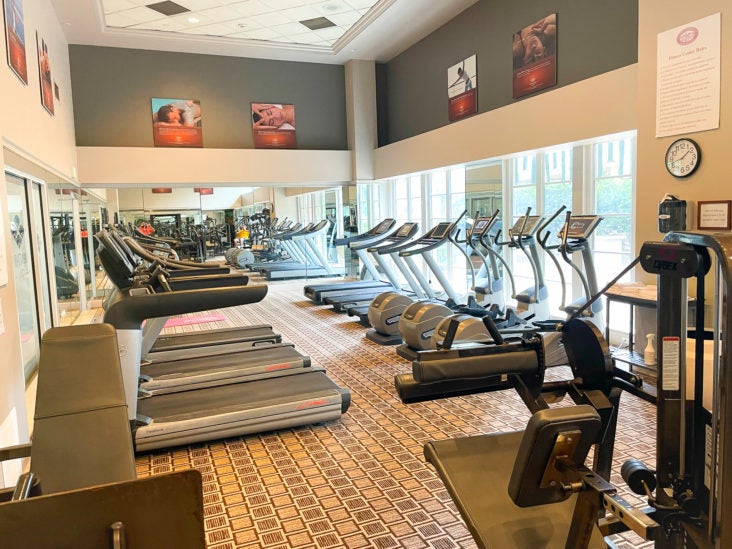 Loews Portofino Bay Orlando fitness center Loews Portofino Bay Orlando fitness center
