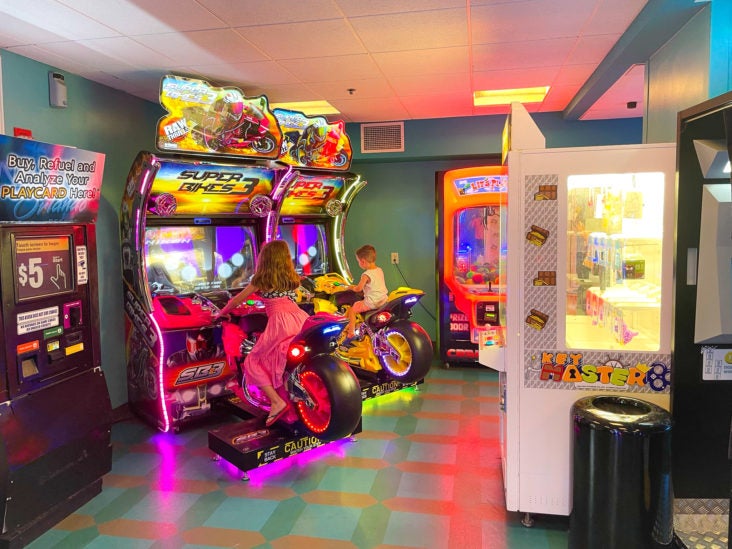 Loews Portofino Bay Orlando game room Loews Portofino Bay Orlando game room