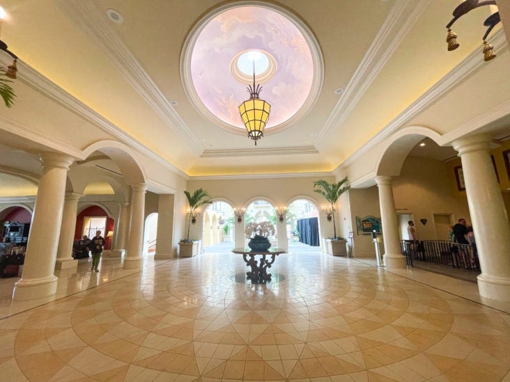 Loews Portofino Bay Orlando lobby Loews Portofino Bay Orlando lobby