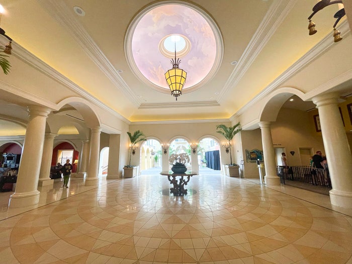 Loews Portofino Bay Orlando lobby