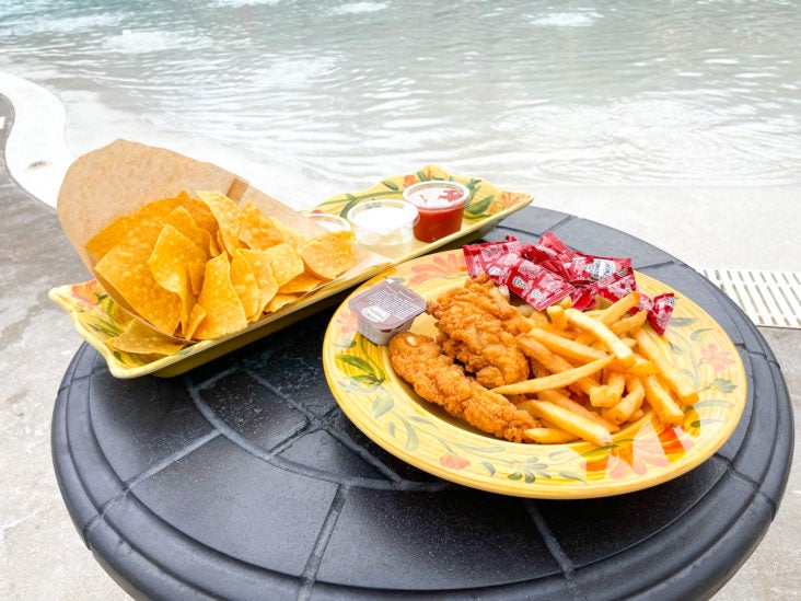 Loews Portofino Bay Orlando poolside snacks Loews Portofino Bay Orlando poolside snacks