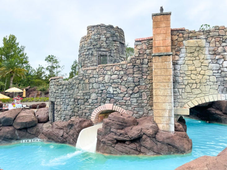 Loews Portofino Bay Orlando water slide Loews Portofino Bay Orlando water slide