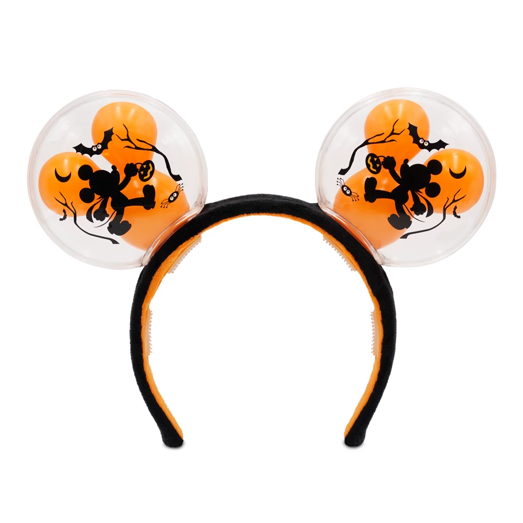 Mickey Mouse Halloween Balloon Light Up Ear Headband for Adults