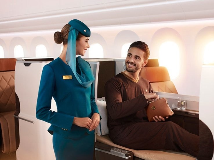 Oman Air business class service 1