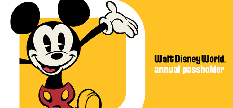 Walt Disney New Annual Passholder Logo
