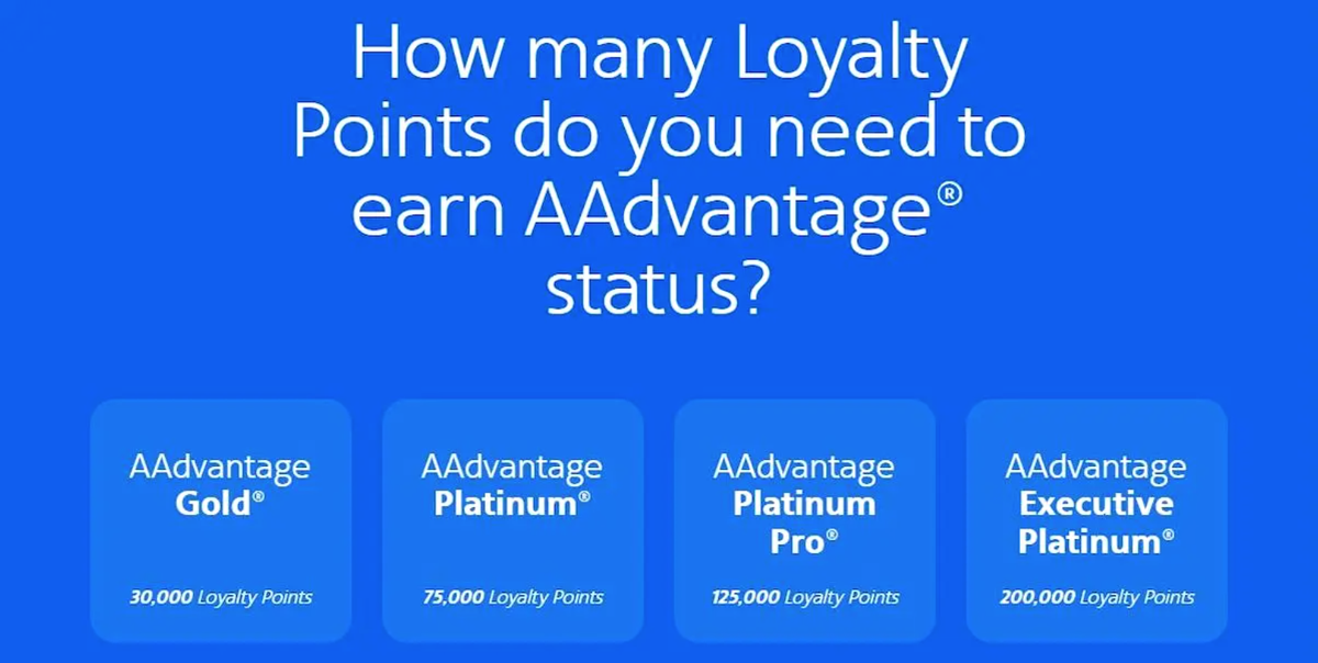 AA Loyalty Points