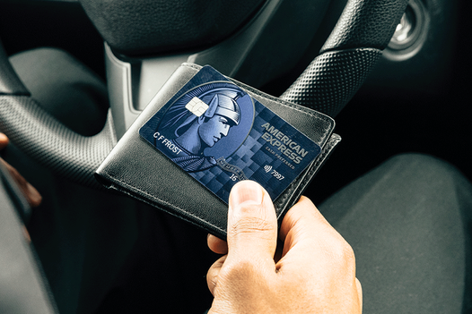 Amex Blue Cash Preferred card car
