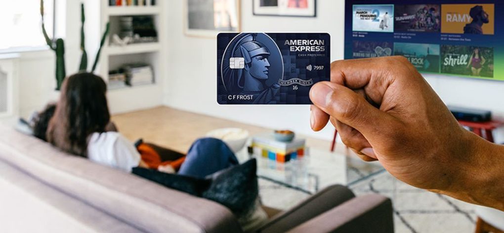 Amex Blue Cash Preferred card streaming