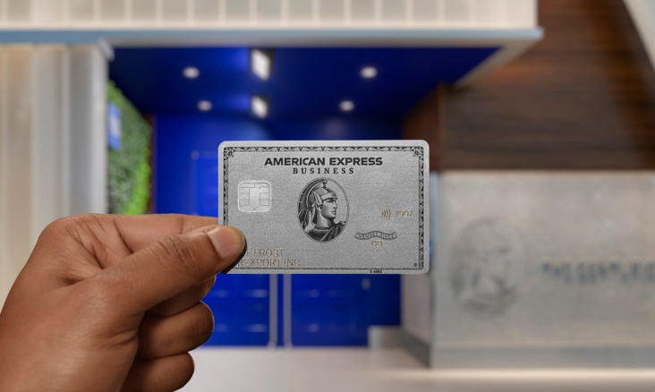 Amex Business Platinum Card at Centurion Lounge
