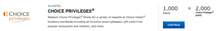 Citi to Choice Citi to Choice