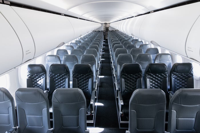 Frontier aircraft interior