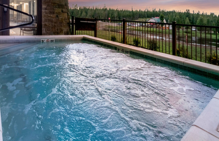 Hot tub at SpringHill Suites Island Park Yellowstone Hot tub at SpringHill Suites Island Park Yellowstone