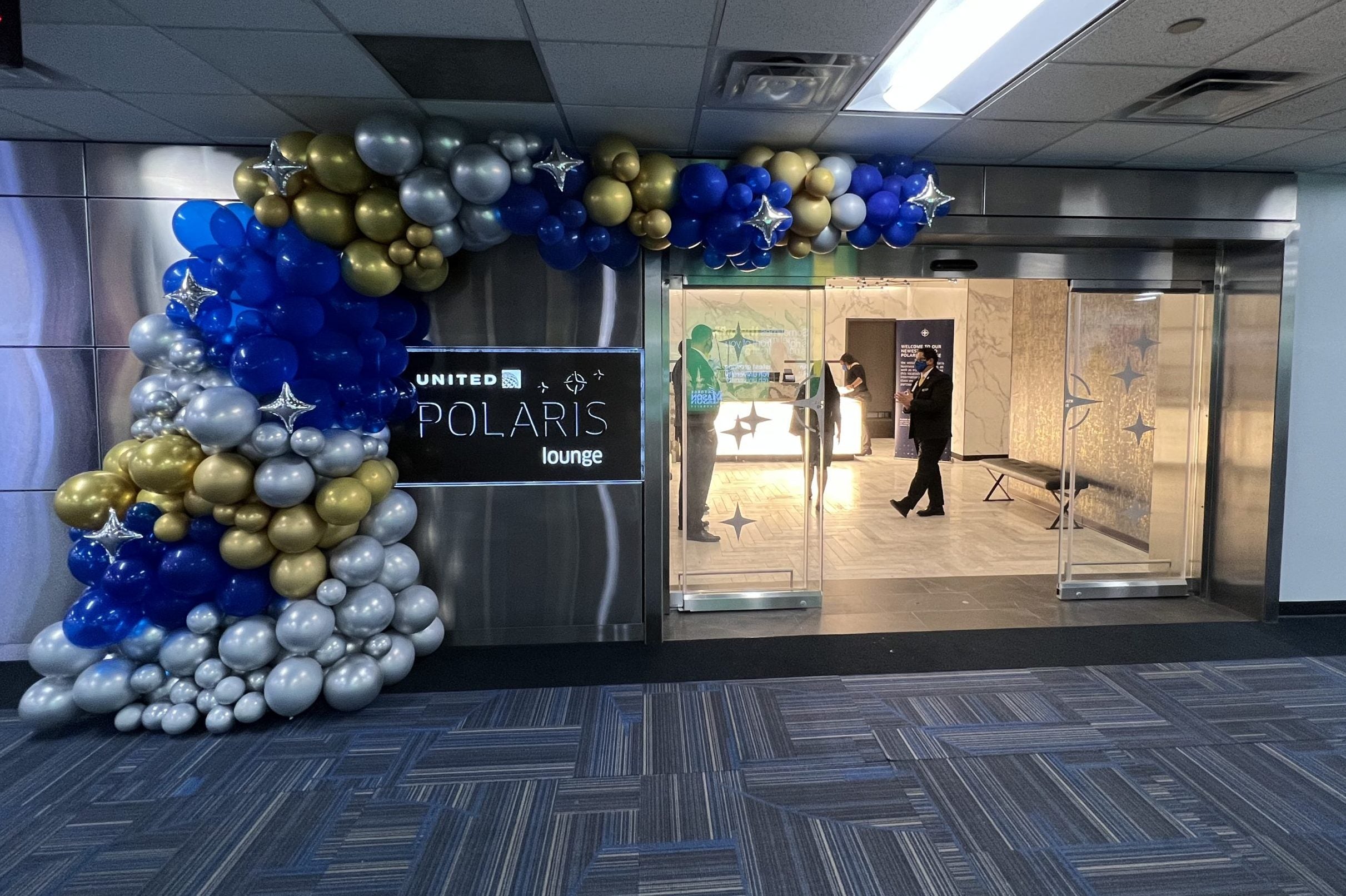 IAD Polaris Lounge Entrance IAD Polaris Lounge Entrance