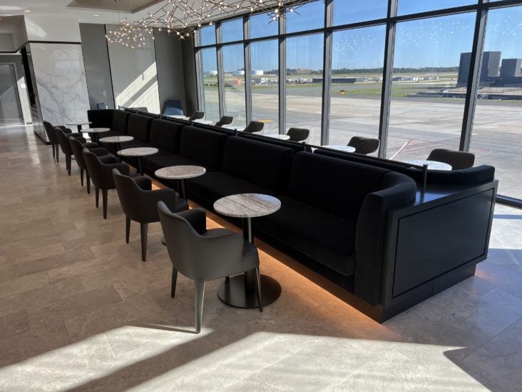 IAD Polaris Seating with Outside Views IAD Polaris Seating with Outside Views