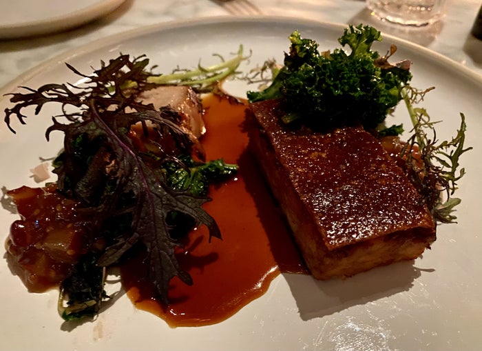 The NoMad London restaurant's suckling pig