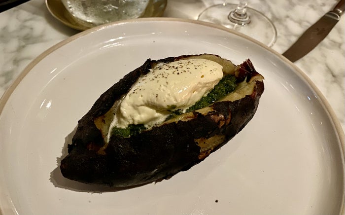 The NoMad London restaurant's Korean yam