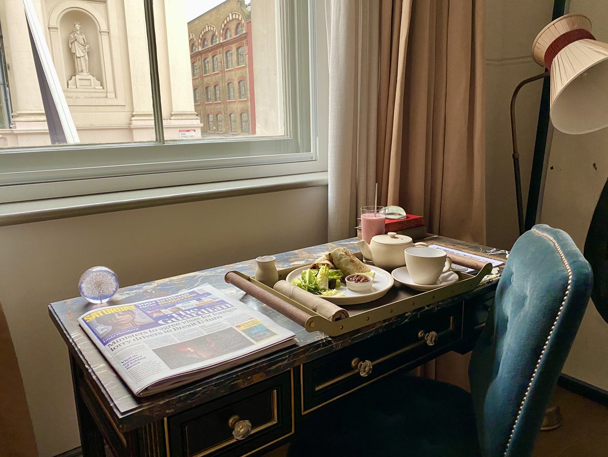 The NoMad London room service