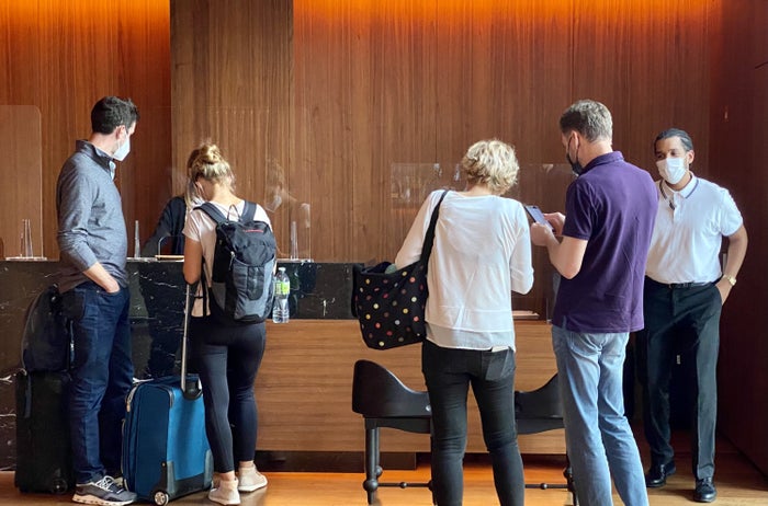 The Barcelona Edition check in