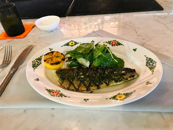 Kimpton Palomar South Beach Morini fish