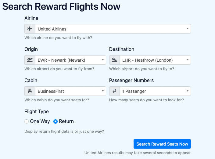 SeatSpy United search SeatSpy United search