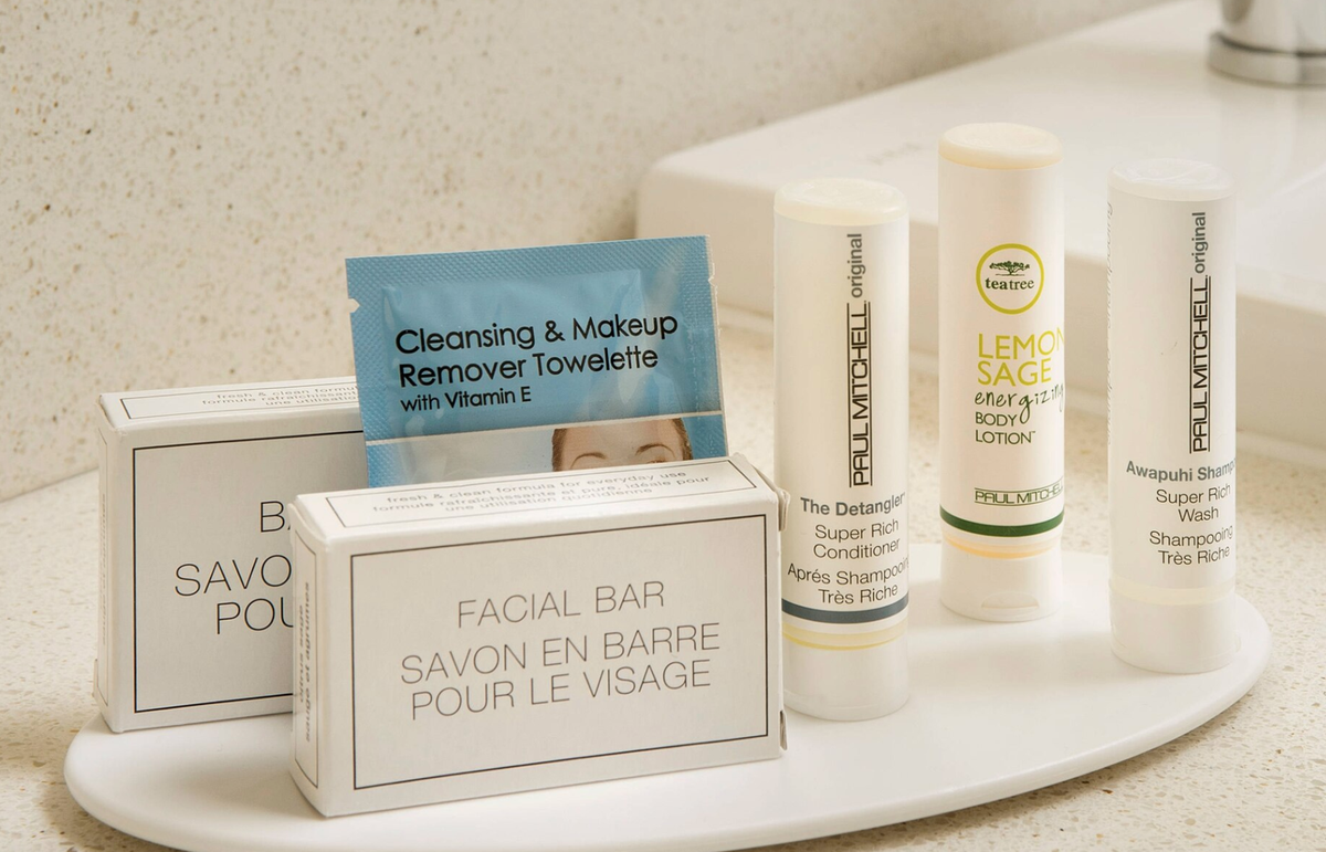 SpringHill Suites Paul Mitchell Bath Products
