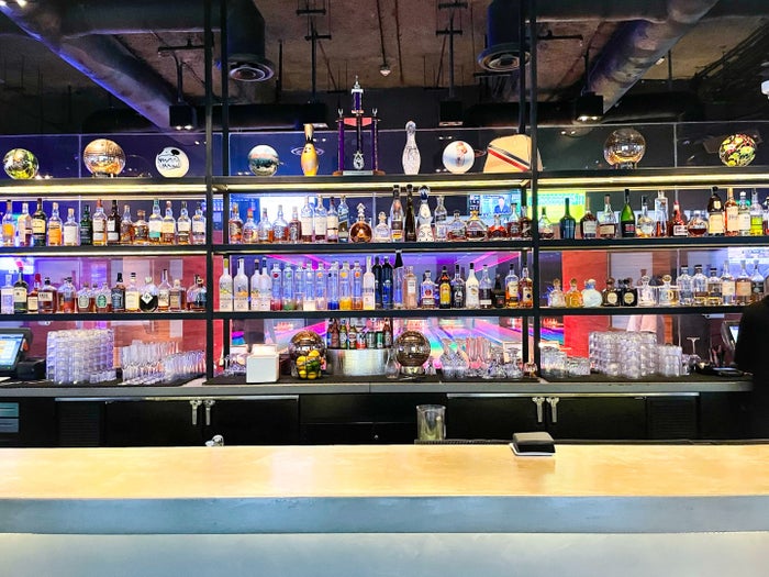 The Miami Beach EDITION Basement bowl bar 