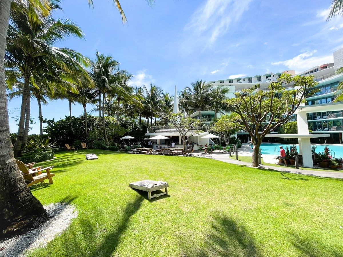 The Miami Beach EDITION Lawn grass 
