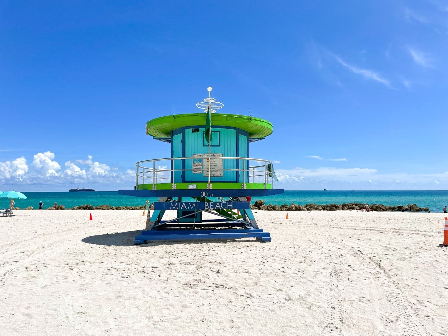 The Miami Beach EDITION Lifeguard tower Marriott
