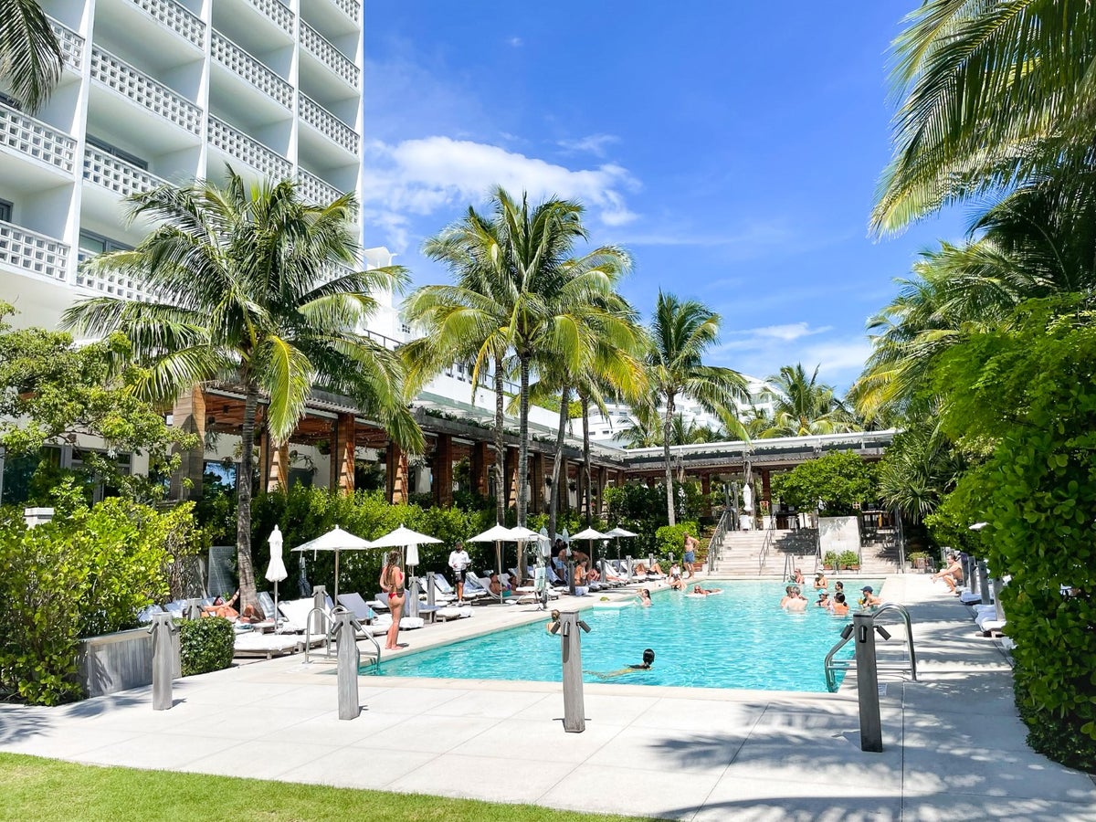 The Miami Beach EDITION Modern Pool Marriott