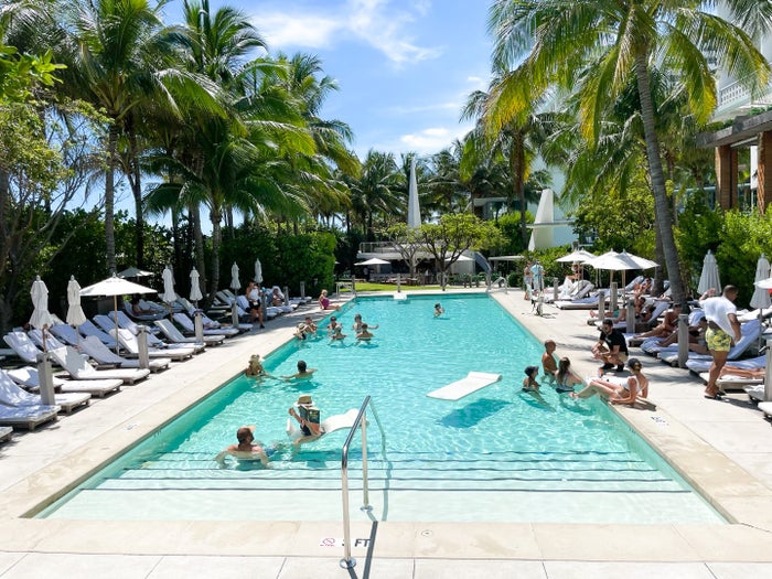The Miami Beach EDITION Modern Pool 
