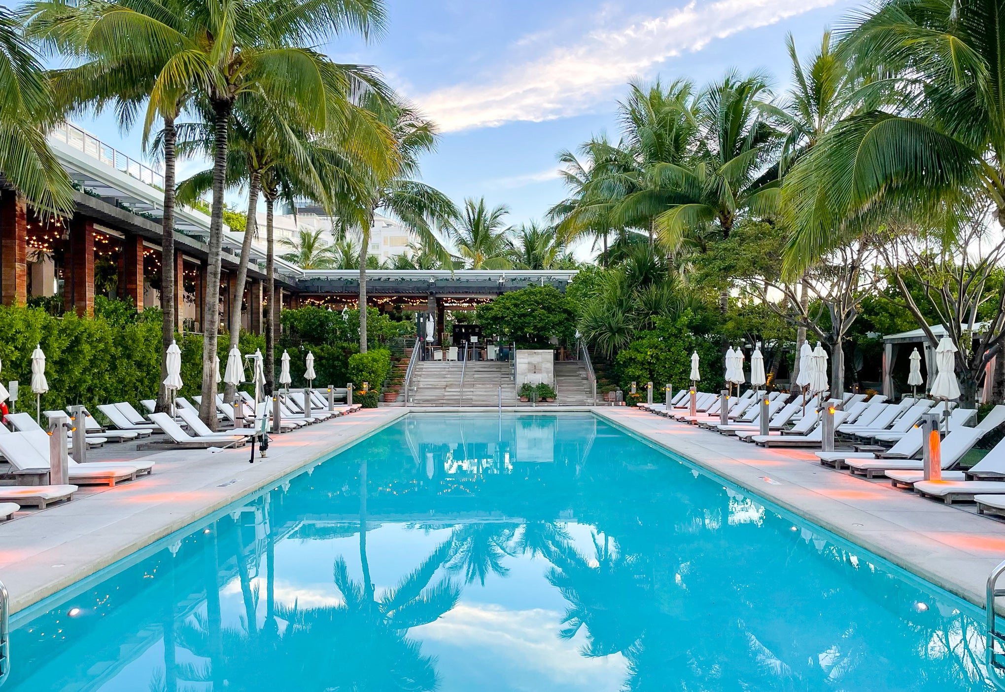 The Miami Beach EDITION Modern Pool
