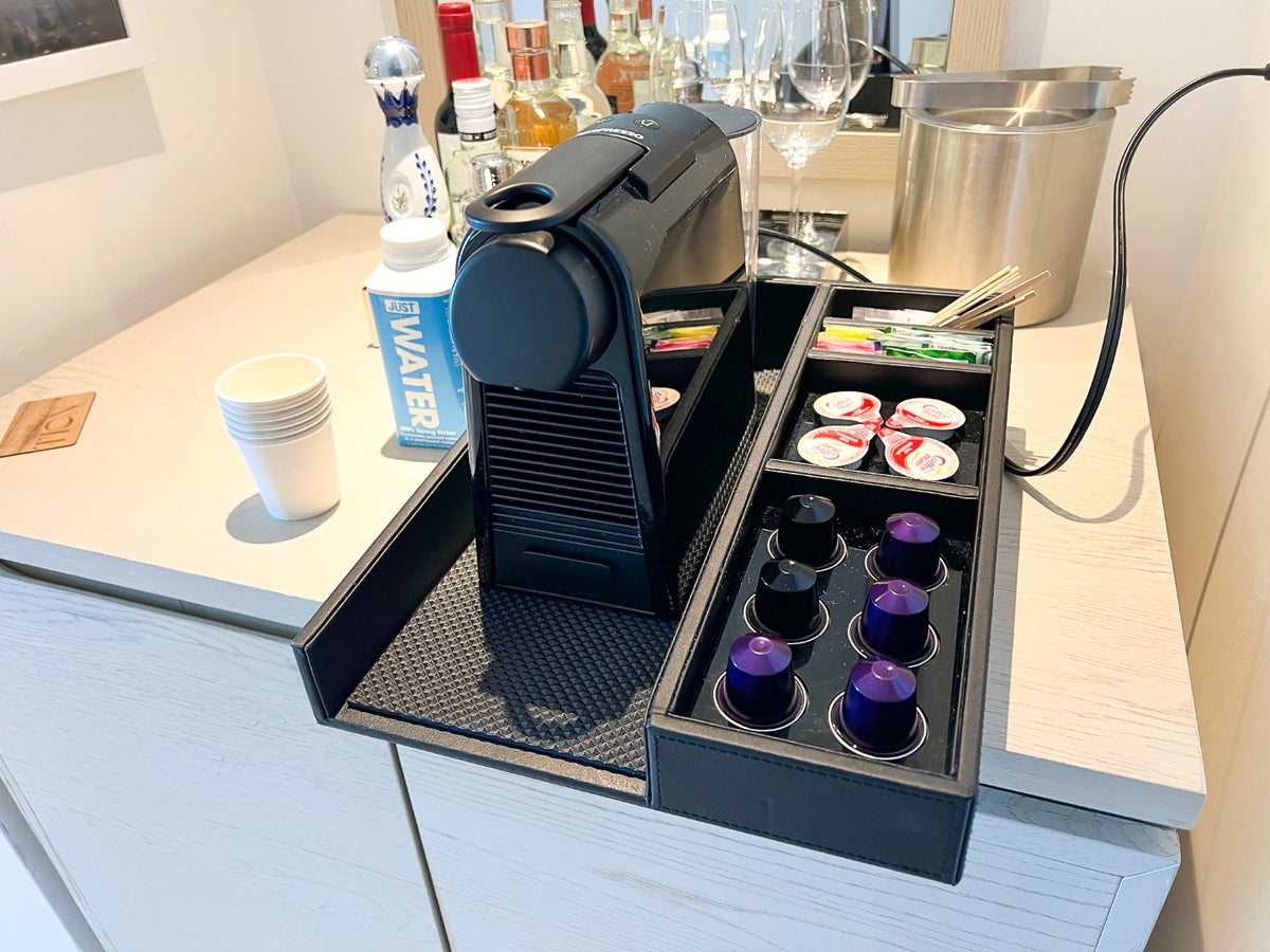The Miami Beach EDITION Nespresso machine 