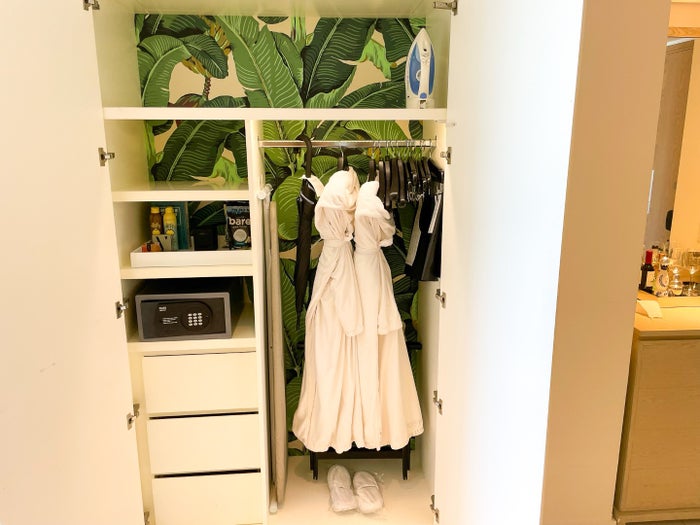 The Miami Beach EDITION closet 