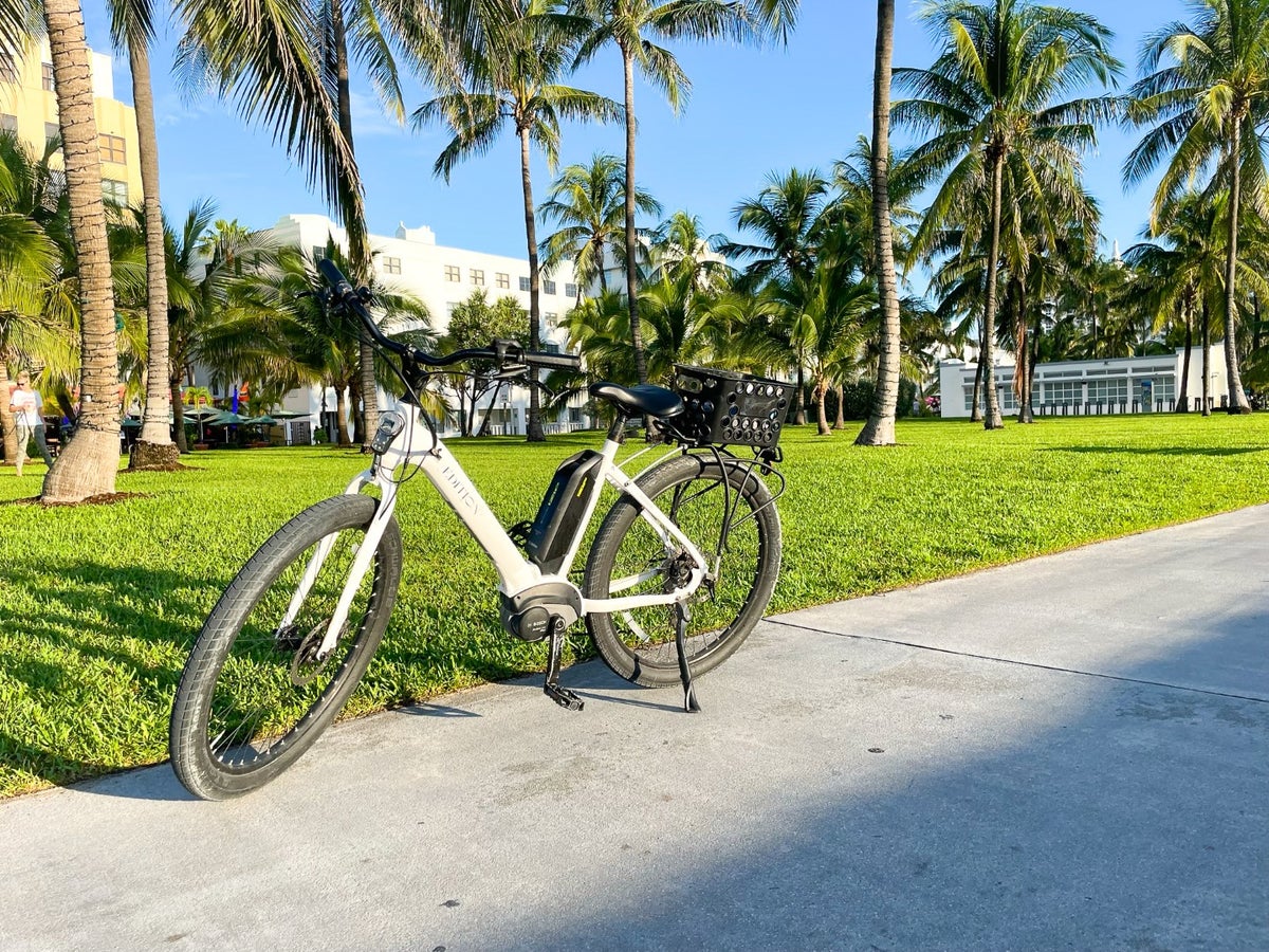 The Miami Beach EDITION electric bike 